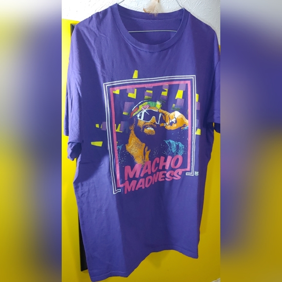 MACHO MAN RANDY SAVAGE tshirt - Picture 1 of 2